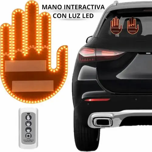 MANO LUZ LED PARA AUTO 🤟