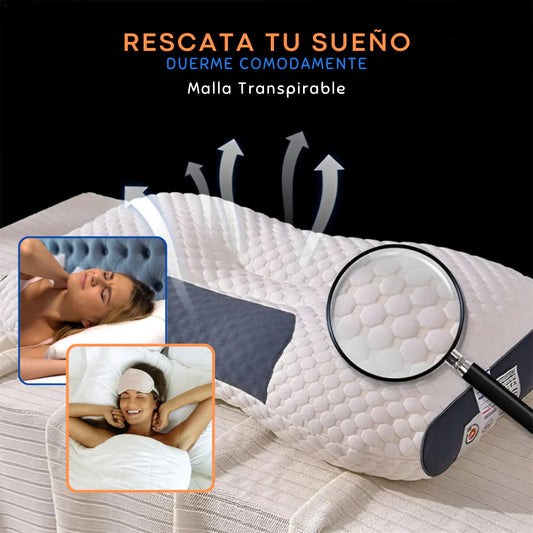 ALMOHADA ORTOPEDICA PREMIUM PARA PROTECCION CERVICAL